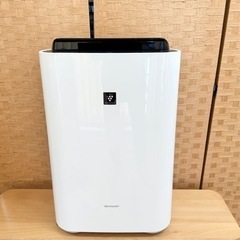 【引取】シャープ（SHARP） 加湿空気清浄機 KC-D50 プラズマクラスター イオン発生機　ホワイト系   2015年製の画像