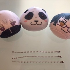 呪術廻戦　おまんじゅう にぎにぎマスコット　全9種コンプリート　おまけ付　開封未使用品　の画像