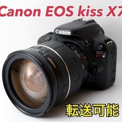 ★Canon EOS kiss X7★S数少●スマホ転送●高倍率レンズ  1ヶ月動作補償あり！ 安心のゆうパック代引き発送！ 送料、代引き手数料無料！