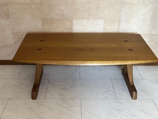 飛騨産業　ローテーブル　SE102T  飛騨の家具　610×1090×400mm