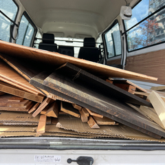 お礼金あり！木材　端材　ベニヤ板　合板　古材の画像