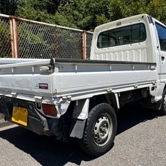 平成10年 サンバートラック KS4 ホワイト 4WD AT AC 走行11.1万キロ 車検6年12月!!の画像