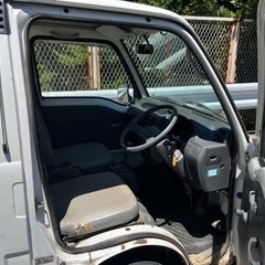 平成10年 サンバートラック KS4 ホワイト 4WD AT AC 走行11.1万キロ 車検6年12月!!の画像
