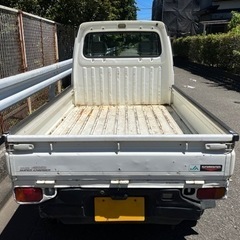 平成10年 サンバートラック KS4 ホワイト 4WD AT AC 走行11.1万キロ 車検6年12月!!の画像