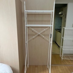洗濯機ラック　ニトリの画像