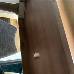 【あげます】ダイニングテーブル　イス4脚セットの画像