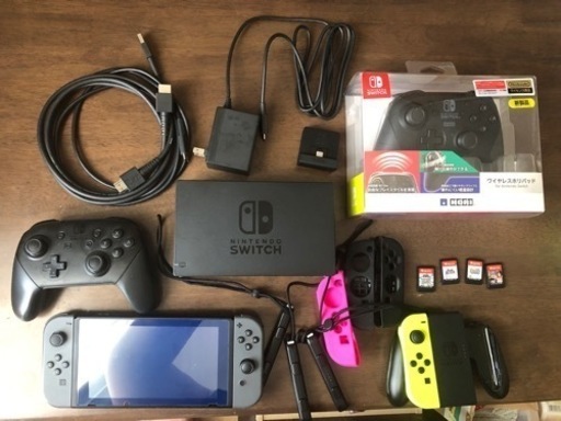 【値下げしました】7月31日限定！Nintendo Switchフルセット +α