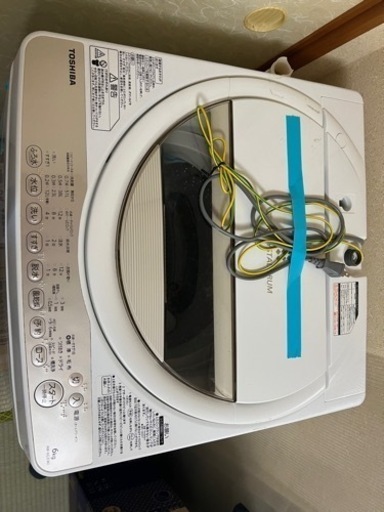 TOSHIBA 洗濯機　AW-6G3(W)
