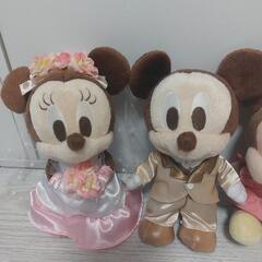 レア★ミッキー　ミニー　ぬいぐるみの画像