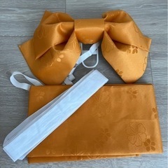 【美品】浴衣、下駄、作り帯、腰紐　など　セットの画像