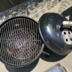 weber grilj スモーキージョー　焚き火台にもなるグリルの画像