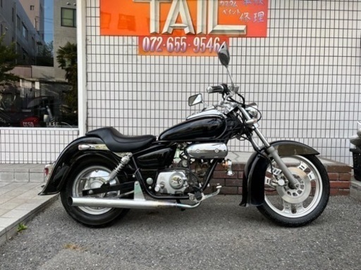 ★30万円　マグナ50 程度良好　ホンダ　マグナ　AC13 セル1 実働車　アメリカン　原付　クラシックカスタム！