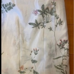 カーテン　セット　掃き出し窓　190 x 100 cm ブラウン　幾何学　ジャガード　花柄　レースの画像