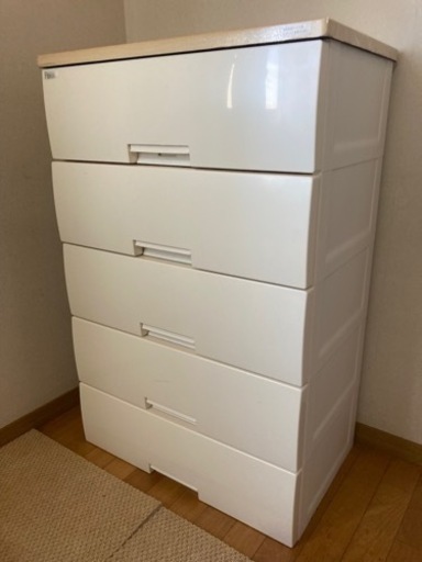 フィッツプラス 5段 メープル　美品　幅65センチ