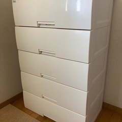 フィッツプラス 5段 メープル　美品　幅65センチの画像