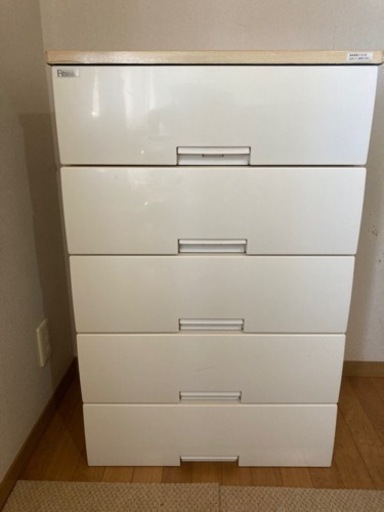 フィッツプラス 5段 メープル　美品　幅65センチ