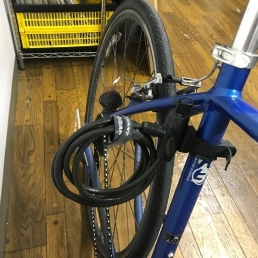 ロ2307-754 GIANT クロスバイク鍵付き