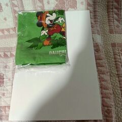 ディズニー巾着袋緑　未開封