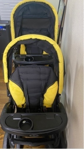 2人乗りベビーカー シットアンドスタンド ダブル