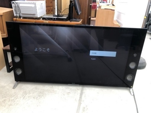 2017年製 SONY BRAVIA 55インチ KJ-55X9350D 4k対応 GooglePlay Netflix対応 サイドス