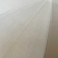 タッセル付き ツートーンの日傘 LS Scene 使用感ありの画像