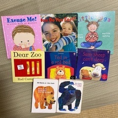 英語の絵本8冊