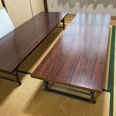 長机2つ