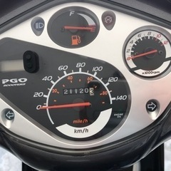 PGO アローロ125 原付二種　中古の画像