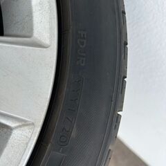 225/50R17　YOKOHAMA ECOS 20y 7mm 　夏タイヤ　レガシィ純正ホイール　４本　配達可　【0003】の画像