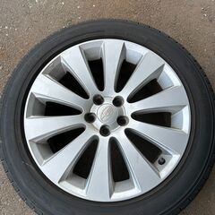 225/50R17　YOKOHAMA ECOS 20y 7mm 　夏タイヤ　レガシィ純正ホイール　４本　配達可　【0003】の画像