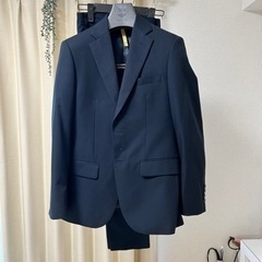 メンズ　スーツセット　ネイビー