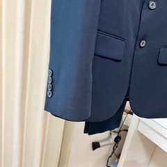 メンズ　スーツセット　ネイビーの画像