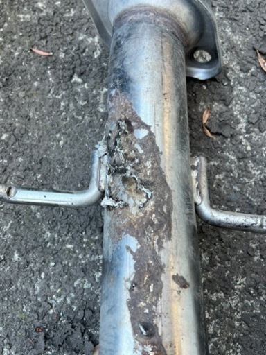 18クラウンマフラー　リアピースストレート