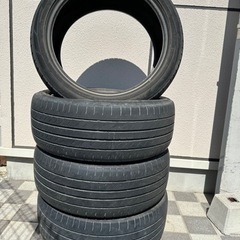 DUNLOP ノーマルタイヤ 4つセット 225/45R18 9...