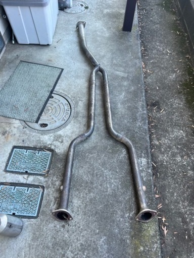 18クラウンマフラー　中間ストレート