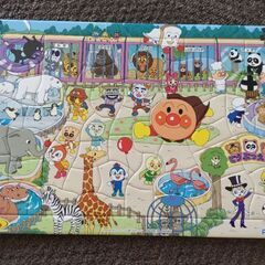 【取引済】パズル(55ピース) アンパンマン