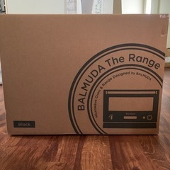 ［バルミューダ］BALMUDA The Range K04A-BK  【未使用新品】