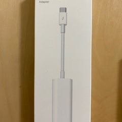 アップル　thunderbolt cable ➕ USB-C変換...