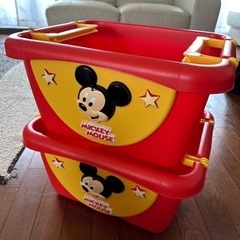 ミッキー　おもちゃ収納等　綺麗です