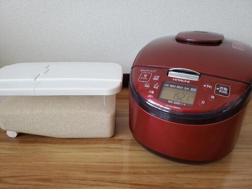 一升薪き炊飯器とお米☆(お話中)