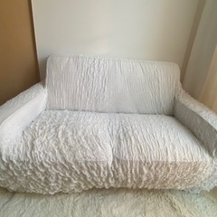 1〜2名ソファ　ベージュの画像