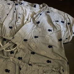 甚平　金魚　90の画像