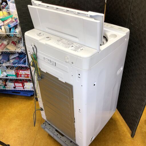 ２０２０年製　AQUA 全自動電気洗濯機 AQW-KS6H 白 6.0kg