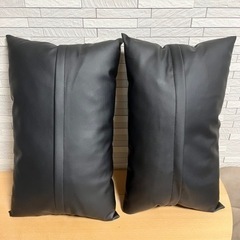 【決まりました】新品未使用クッション2個セットの画像