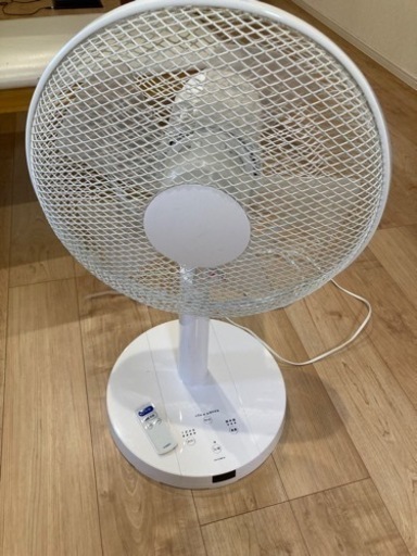 リモコン付き扇風機