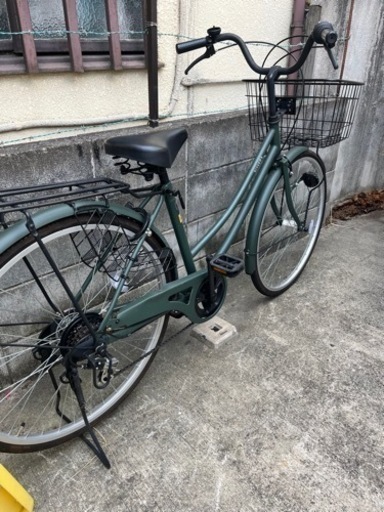 26インチ　自転車　5段変速　美車