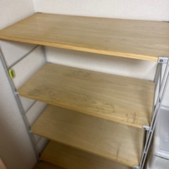 【無印】棚・シェルフ　4段の画像