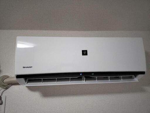 受け渡し決定しました【シャープ】エアコン　2F壁面取り外し可能な方