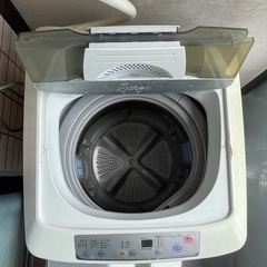 【7/30,31限定　無料　手渡し可能な方お譲りします】Haier洗濯機 4.5kgの画像