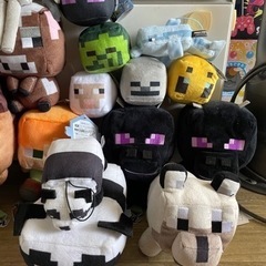 マインクラフトぬいぐるみ18点セット【値下げ交渉可】の画像